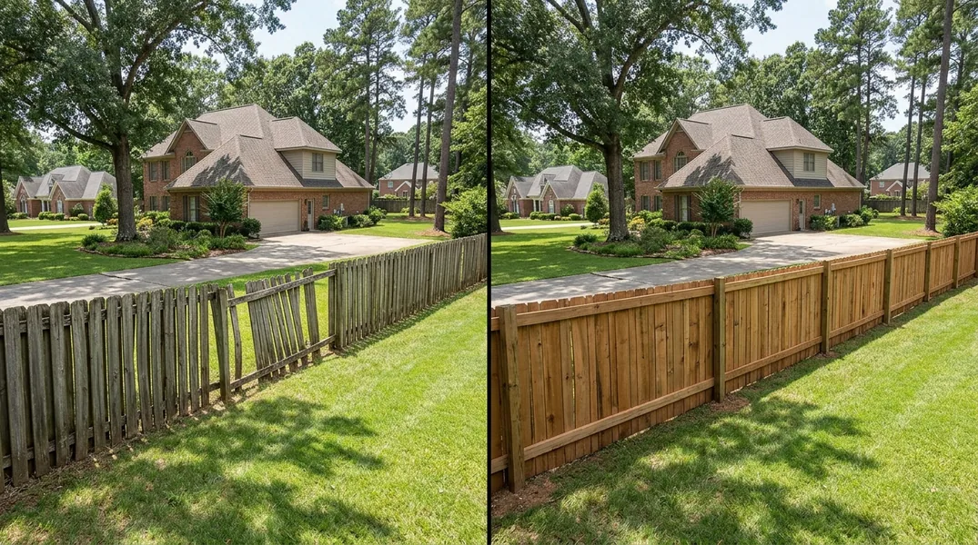 Why Birmingham Fences Lean: Red Clay Soil, Rotted Posts and the Right Fix